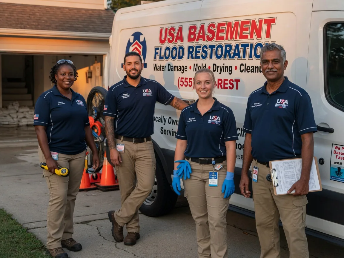 Basement Flood Cleanup company in Junedale, PA